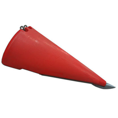 Picture of Poly Fender Snout Right Hand 30 Inch Spacing Red To Fit Capello® - NEW (Aftermarket)