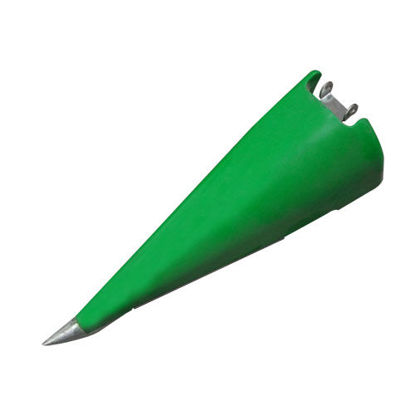 Picture of Poly Fender Snout Right Hand Green 20 and 22 Inch Spacing To Fit Capello® - NEW (Aftermarket)