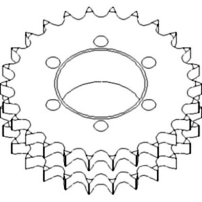 Picture of Corn Head, Sprocket Assembly To Fit International/CaseIH® - NEW (Aftermarket)