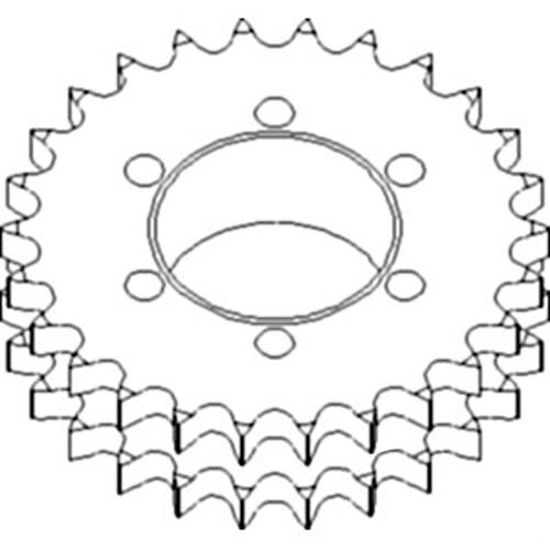 Picture of Corn Head, Sprocket Assembly To Fit International/CaseIH® - NEW (Aftermarket)