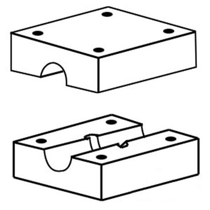 Picture of Walker, Bearing Blocks To Fit Massey Ferguson® - NEW (Aftermarket)