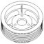 Picture of Pulley, Separator Drive To Fit International/CaseIH® - NEW (Aftermarket)