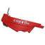 Picture of Poly Folding Fender Left hand 30 Inch Spacing Red To Fit Capello® - NEW (Aftermarket)