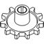 Picture of Sprocket, Clean Grain, Lower To Fit Massey Ferguson® - NEW (Aftermarket)