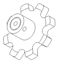 Picture of Sprocket, Clean/Return Elevator, Lower To Fit Miscellaneous® - NEW (Aftermarket)
