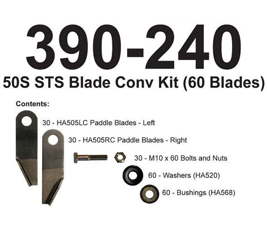 Picture of Redekop Straw Chopper, Upgrade Kit, Blades To Fit John Deere® - IMP