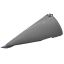 Picture of Poly Fender Snout Right Hand Gray 30 Inch 36 Inch 38 Inch To Fit Capello® - NEW (Aftermarket)
