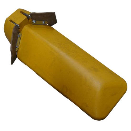 Picture of Poly Center Hood Claas Yellow 20 Inch Spacing To Fit Capello® - NEW (Aftermarket)