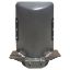 Picture of Poly Center Hood Gray 30 Inch Spacing with Wear Strips To Fit Capello® - NEW (Aftermarket)