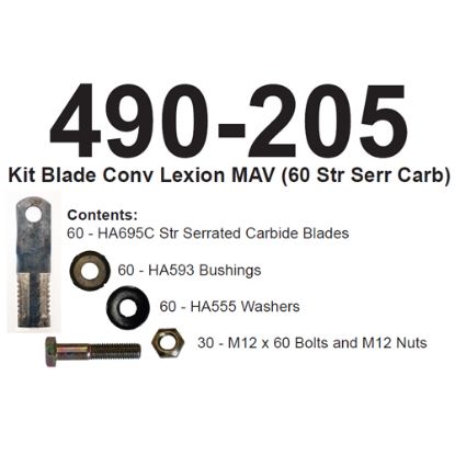 Picture of Chopper, Blade Conversion Kit To Fit Lexion® - IMP