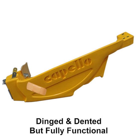 Picture of Poly Folding Fender Left Hand, CLAAS Yellow Dinged & Dented To Fit Capello® - NEW (Aftermarket)