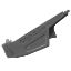 Picture of Poly Fender Left Hand Gray 20 Inch or 22 Inch Spacing To Fit Capello® - NEW (Aftermarket)