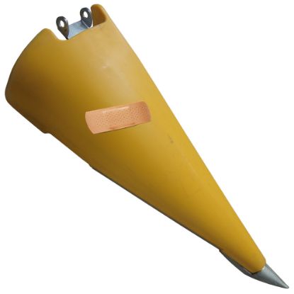 Picture of Poly Fender Snout Left Hand Dinged and Dented Yellow To Fit Capello® - NEW (Aftermarket)