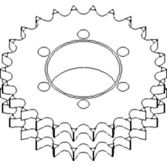 Picture of Corn Head, Sprocket Assembly To Fit International/CaseIH® - NEW (Aftermarket)