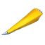 Picture of Poly Fender Snout Left Hand CLAAS Yellow 20 and 22 Inch To Fit Capello® - NEW (Aftermarket)