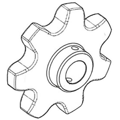 Picture of Sprocket, Raddle To Fit Allis Chalmers® - NEW (Aftermarket)