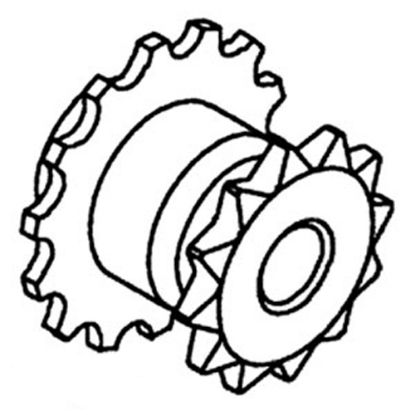 Picture of Fan,Drive Shaft,Sprocket To Fit Allis Chalmers® - NEW (Aftermarket)