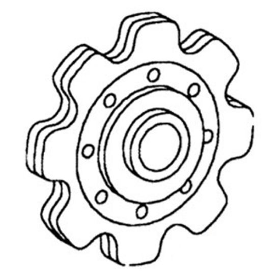 Picture of Corn Head, Gathering Chain, Idler, Sprocket To Fit Allis Chalmers® - NEW (Aftermarket)