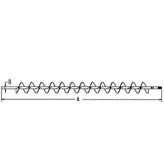 Picture of Auger, Tailings, Lower To Fit John Deere® - NEW (Aftermarket)