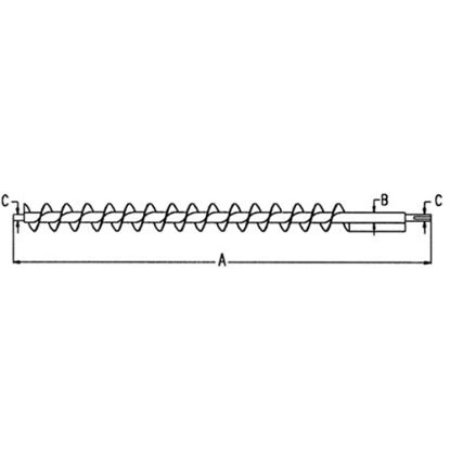 Show details for Auger, Grain Tank To Fit John Deere® - NEW (Aftermarket) Picture of Auger, Grain Tank To Fit John Deere® - NEW (Aftermarket)