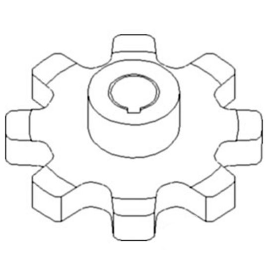 Picture of Sprocket, Clean/Return Elevator, Upper To Fit Miscellaneous® - NEW (Aftermarket)