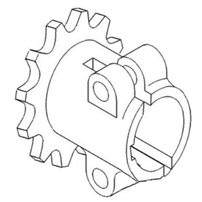 Picture of Sprocket, Coupler To Fit John Deere® - NEW (Aftermarket)