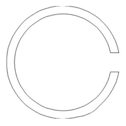 Picture of Snap Ring, Axle To Fit International/CaseIH® - NEW (Aftermarket)