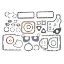 Picture of Gasket, Conversion Set To Fit Massey Ferguson® - NEW (Aftermarket)