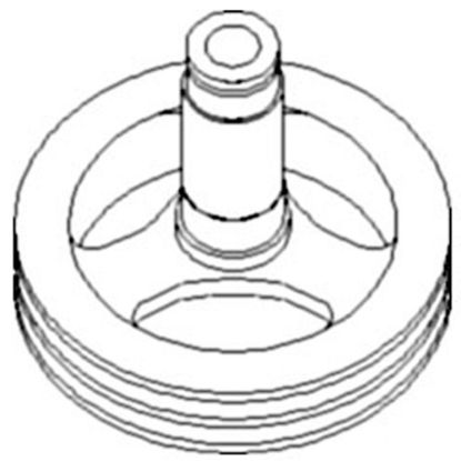 Show details for Cleaning Fan, Sheave, Reel Pump Drive To Fit John Deere® - NEW (Aftermarket) Picture of Cleaning Fan, Sheave, Reel Pump Drive To Fit John Deere® - NEW (Aftermarket)