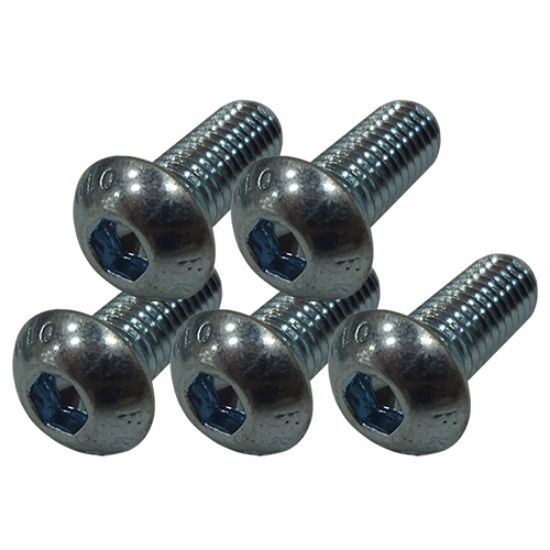 Picture of Button Head Bolt, M8 x 20mm 1.25 Pitch, Pack of 5 To Fit Capello® - NEW (Aftermarket)