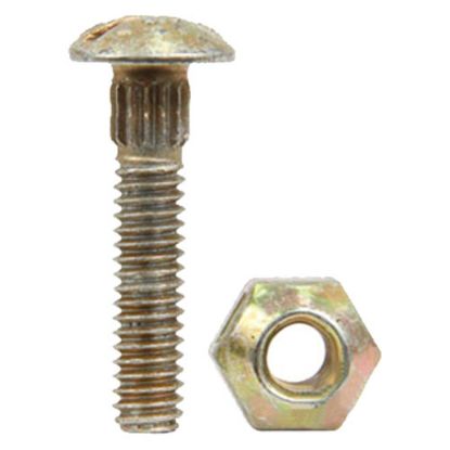 Picture of Kit, Bolt & Nut, 1" Grade 8, Rib Neck Bolt, Pack of 25 To Fit International/CaseIH® - NEW (Aftermarket)