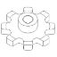 Picture of Sprocket, Clean/Return Elevator, Upper To Fit Miscellaneous® - NEW (Aftermarket)