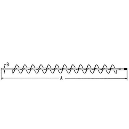 Picture of Auger, Tailings, Lower To Fit John Deere® - NEW (Aftermarket)