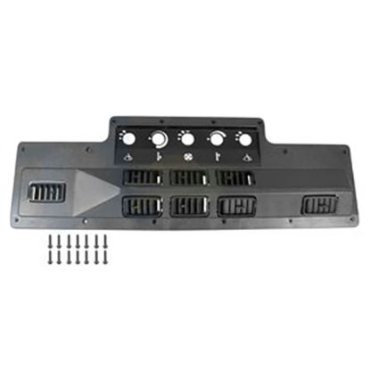 Picture of A/C Control Panel, Bezel, Black, With Air Louvers To Fit John Deere® - NEW (Aftermarket)