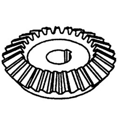 Picture of Auger, Unloading, Vertical, Bevel Gear To Fit Massey Ferguson® - NEW (Aftermarket)